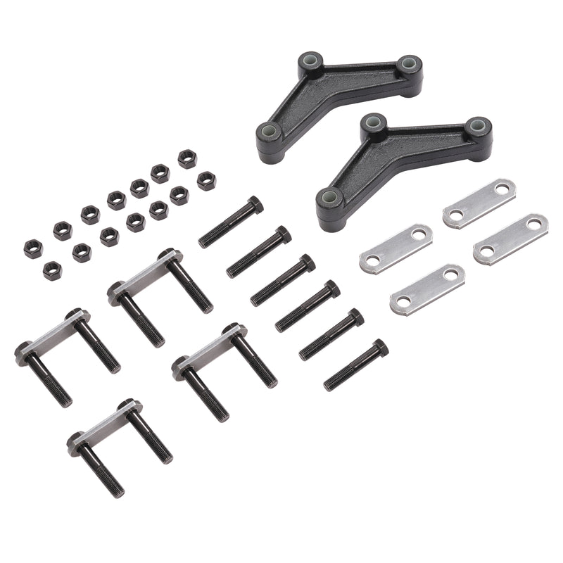 Tandem Leaf Spring Shackle Kit for 1 3/4" Trailer Axle Suspension Springs