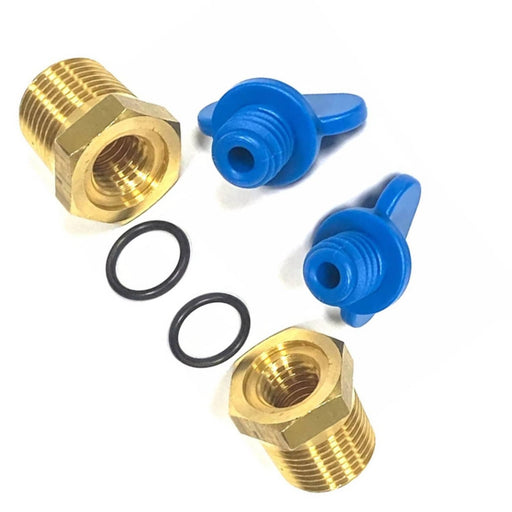 DURAFORCE 479956 Exhaust Manifold Drain Plug Kit for Volvo Penta 4.3 5.0 5.7 7.4 2 Pieces