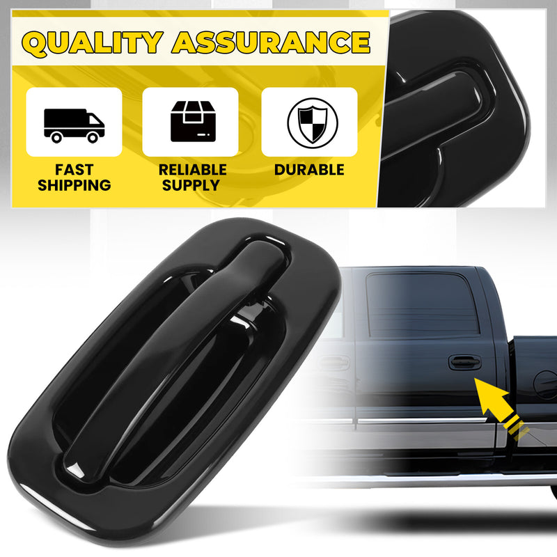 Rear Left Right Outside Door Handles for Silverado Sierra 1500 2500 99-06 2PCS