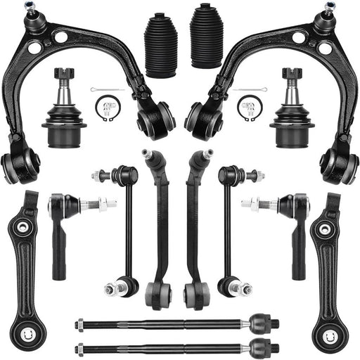 DURAFORCE 16Pcs Front Control Arm Kit for Dodge Charger Challenger 300 2011-19