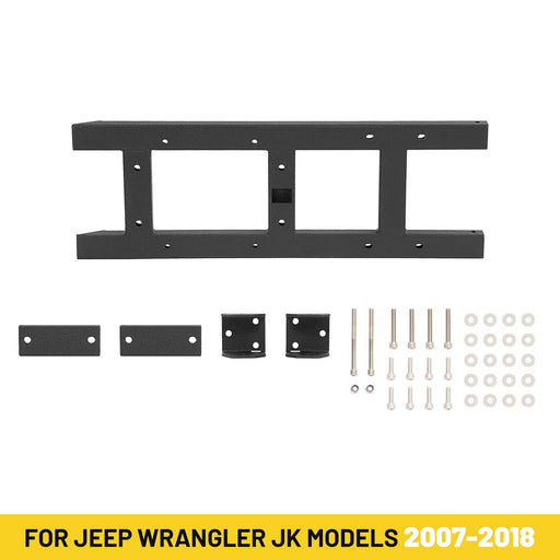 DURAFORCE Steel Rear Door Hinge Tailgate Reinforcement Kit for Jeep Wrangler JK 2007-2018