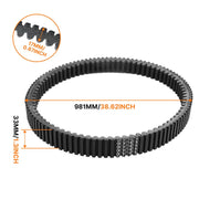DURAFORCE 422280366 Clutch Drive Belt for Can-Am Outlander Renegade Max 1000R 570 XMR
