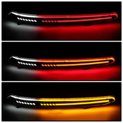 DURAFORCE LED Reflector Tail Light Rear Bumper Lamp Smoke for Honda Accord 2018 2019-2022