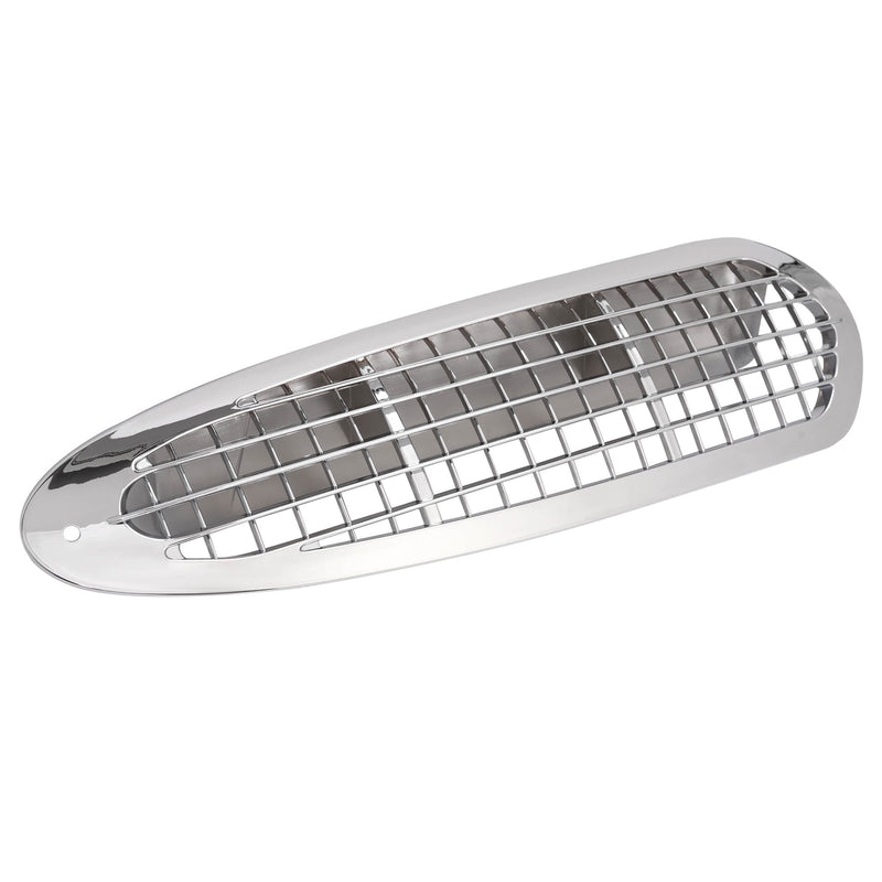 Chrome Hood Side Grille Air Intake Vent Cover ABS for Freightliner M2 2002-2018