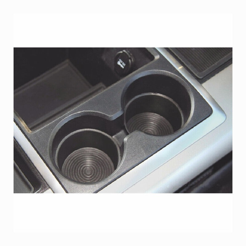 For 09-16 Dodge Ram 1500 2500 3500 Center Console Cup Holder Rubber Insert 2PCS