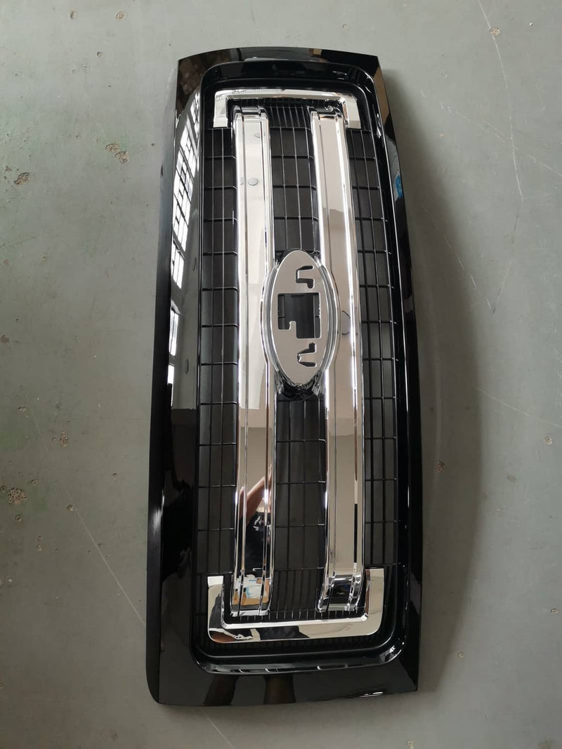 DL3Z-8200-DA Front Upper Bumper Chrome Grille Replace for 2009-2014 Ford F150