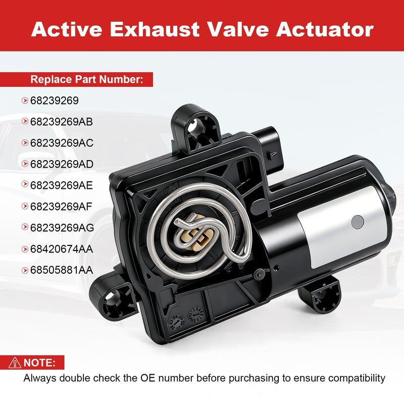 68505881AA Active Exhaust Valve Actuator Fit for Dodge Charger 5.7L 2015-2022