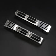 DURAFORCE Silver Front Fender Light Bracket Double JJ Blinker Bar for Peterbilt 389 388