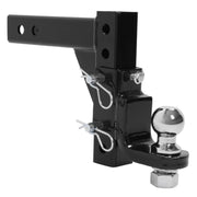 DURAFORCE 2" Receiver Trailer Hitch Ball Mount 9-1/2" Drop Tow Adjustable 7500lb