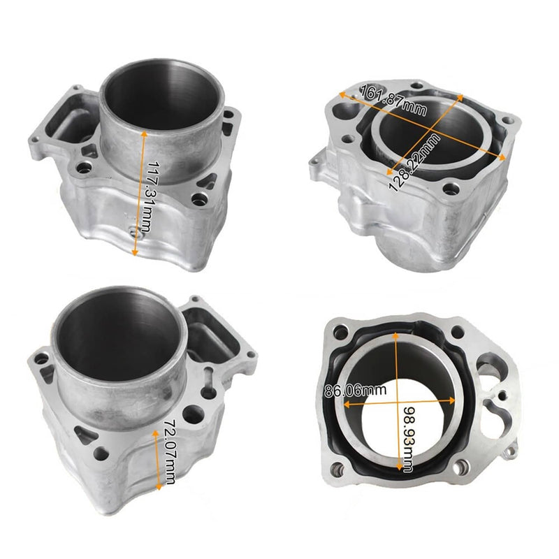 Cylinder Piston Gasket Top End Rebuild Kit for 2007-2018 Honda Rancher TRX420