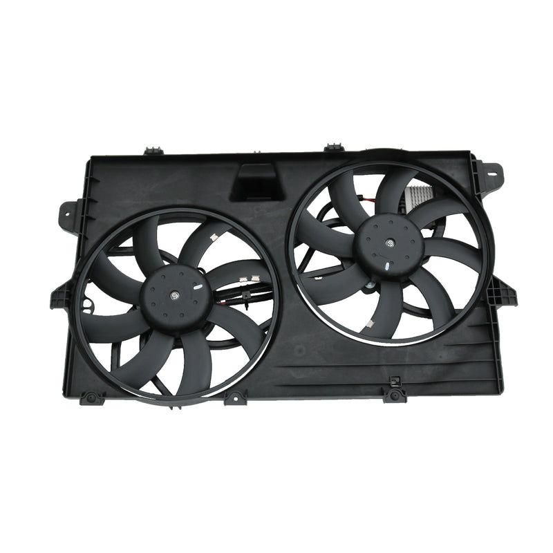 FO3115177 Dual Radiator Condenser Cooling Fan Assembly for Ford Edge Lincoln MKX