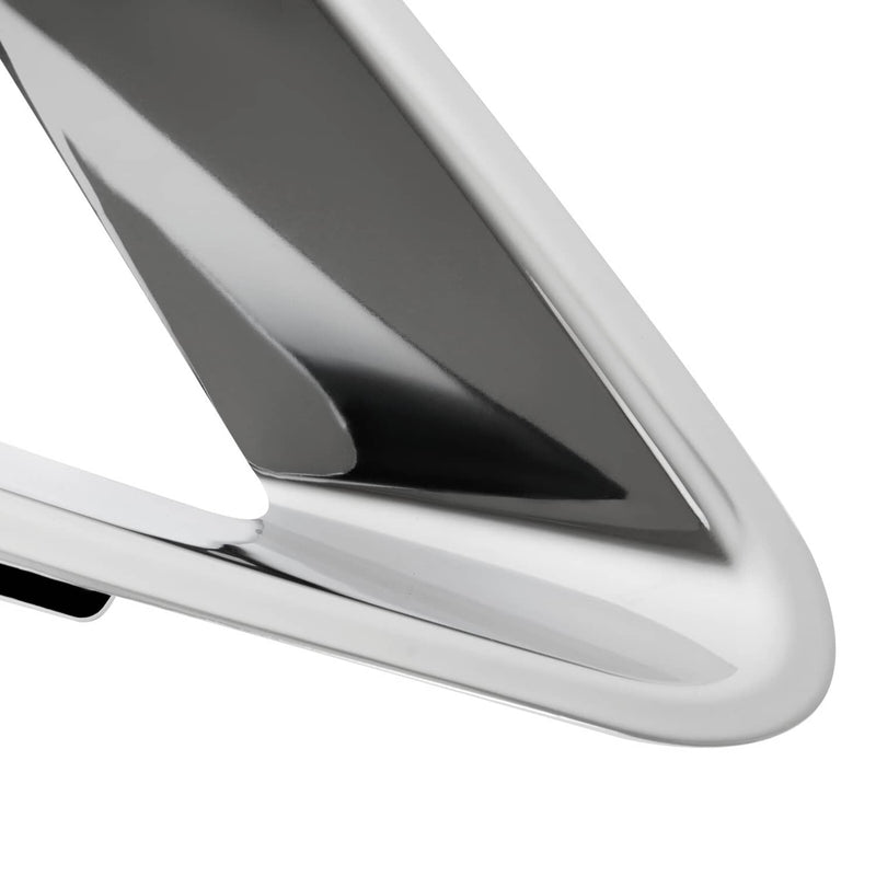 DURAFORCE Chrome Headlight Bezel Trim Left & Right for Freightliner Columbia 2001-2017