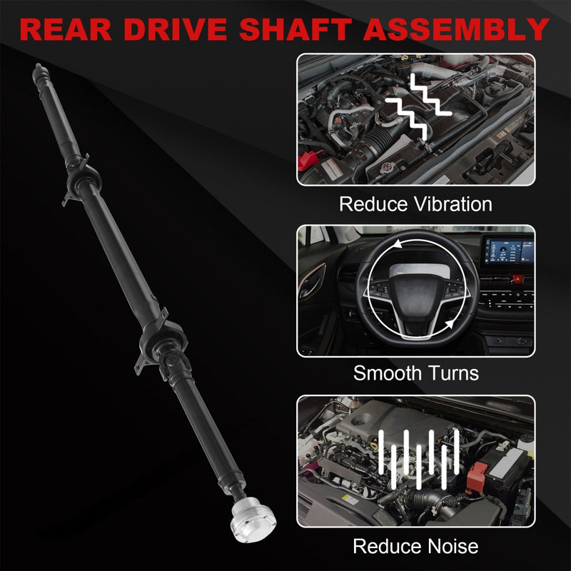 Rear Driveshaft Prop Shaft Assembly for Cadillac SRX AWD 2010-2016