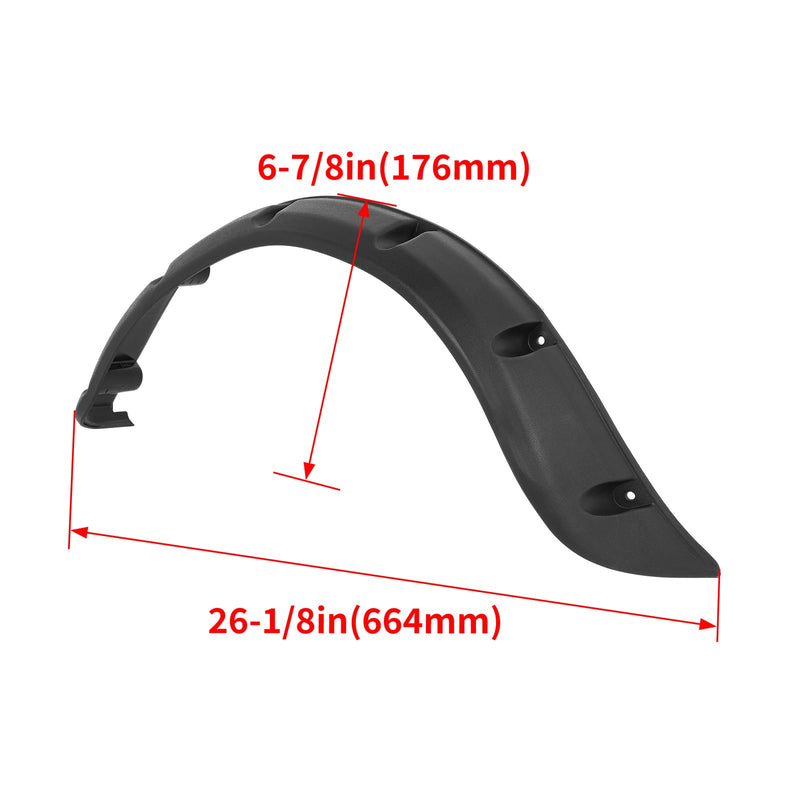 4 PCS Front and Rear Golf Cart Standard Fender Flares Set for Club Car