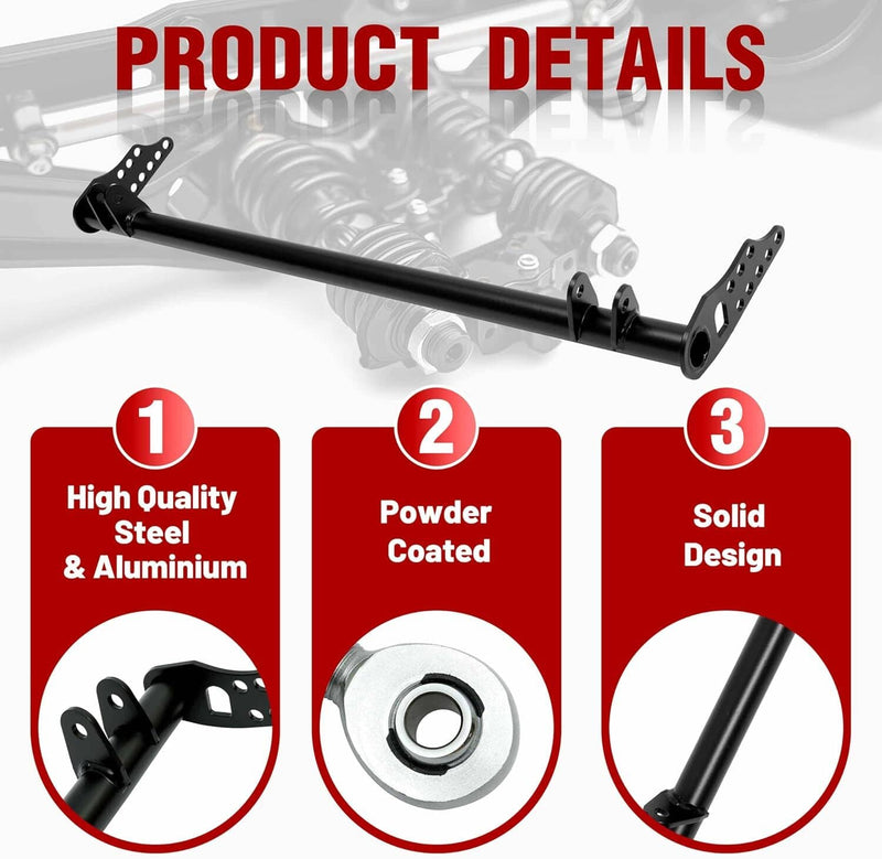 Traction Control Tie Bar Kit Front for Honda Civic 92-95 Acura Integra 94-01