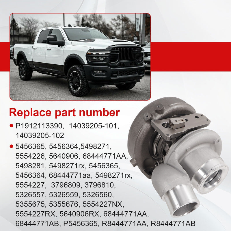 5640906 Turbo for Cummins RAM 2500 3500 4500 ISB 6.7L HE300VG Diesel 2019-2022
