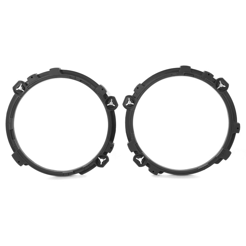 Black 7" Headlight Replacement Mount Bracket Ring for Jeep Wrangler 1997-2006