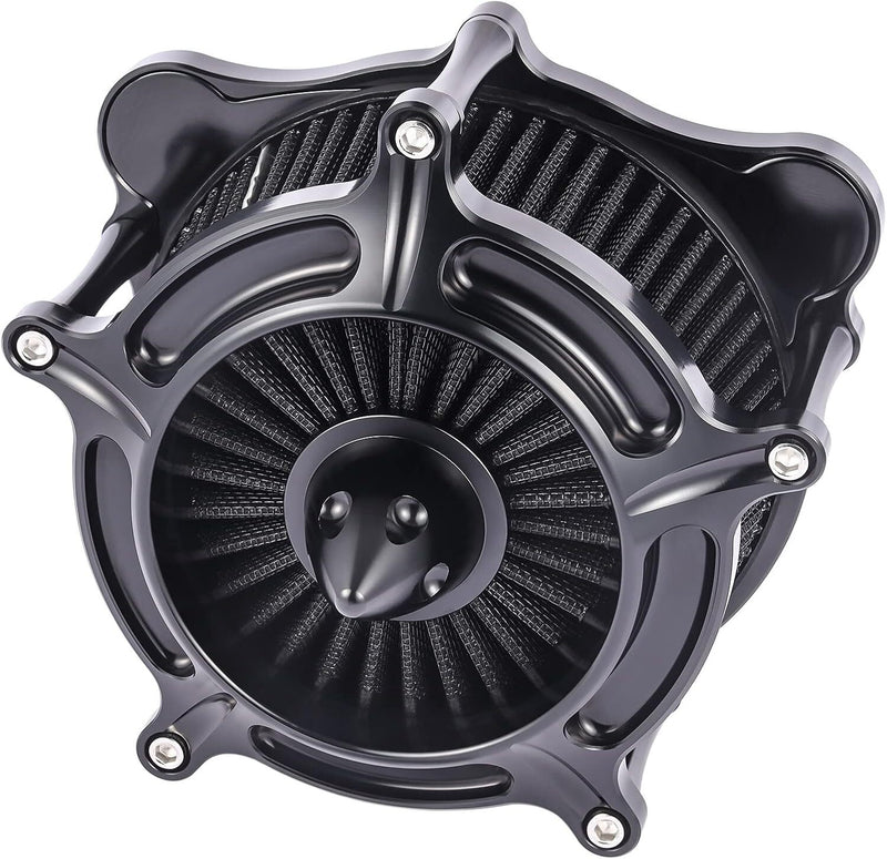 Black Air Cleaner Intake Filter for Harley Touring Road King Street Glide