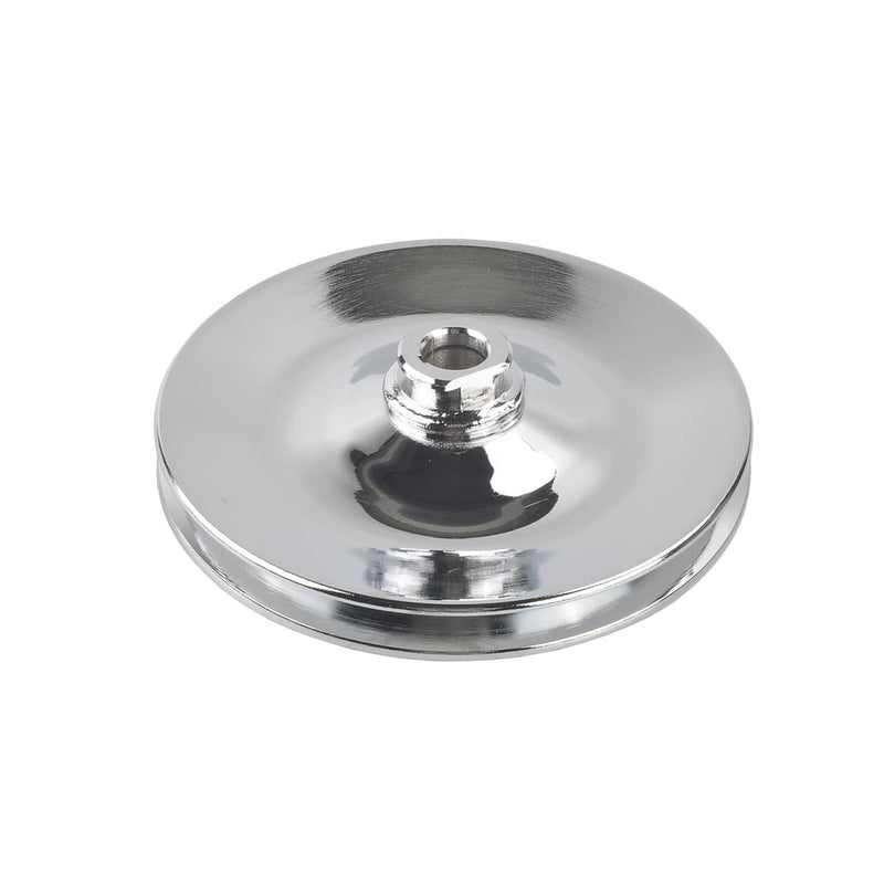 Chrome Power Steering Pump Bracket Pulley Kit for SBC Chevy 350 305