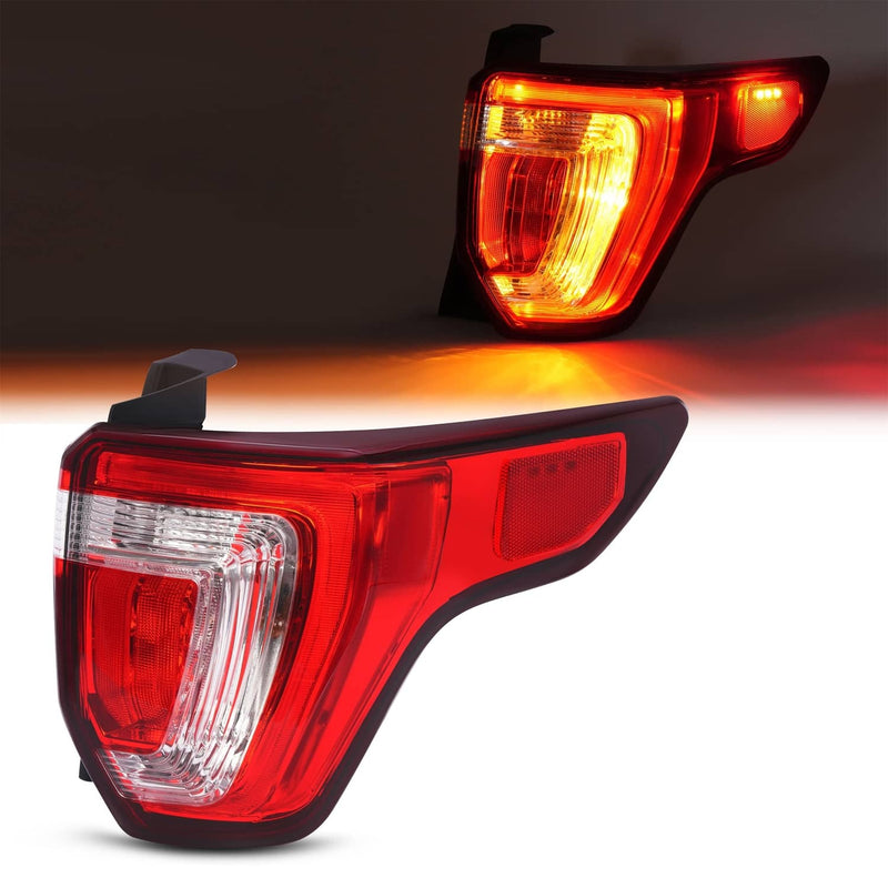 DURAFORCE LED Tail Light Brake Lamp Passenger Right Side for Ford Explorer 2016 2017-2019
