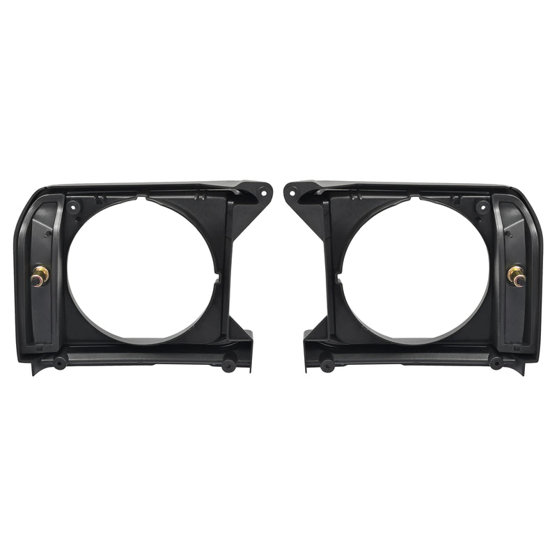 8161089105 Gray Headlight Bezel Door Set for Toyota Pickup RWD 79-81