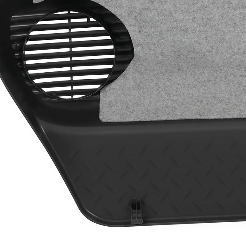 DURAFORCE Interior Gray Door Panel Trim for Chevy Kodiak for GMC Topkick 2003-2009 2DR