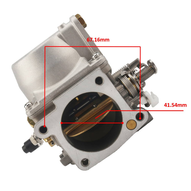 DURAFORCE 3P0-03200-0 Carburetor for Tohatsu/Nissan 2 Stroke 25HP 30HP M25C3