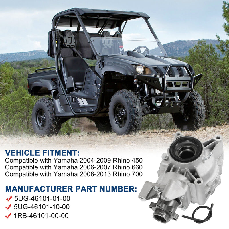 5UG-46101-10-00 Rear Differential for Yamaha Rhino 450 700 YXR700 2006-2009