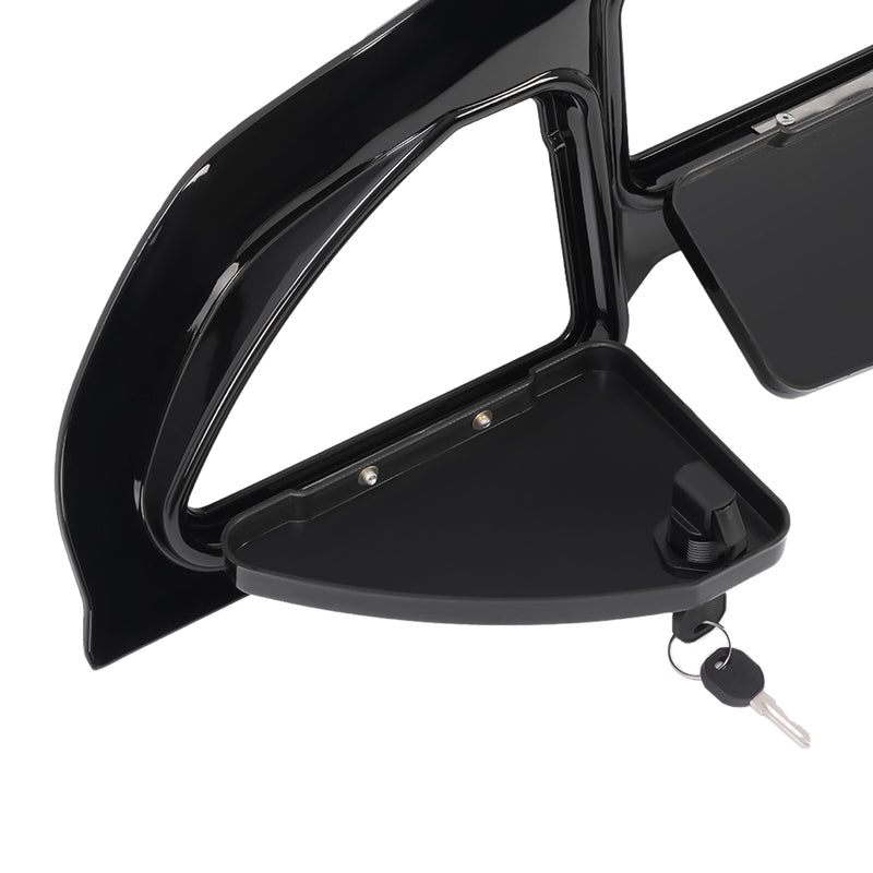 for Club Car Precedent 2004-08.5 Golf Cart Dash Kit Dashboard with Lock Gloss Bl