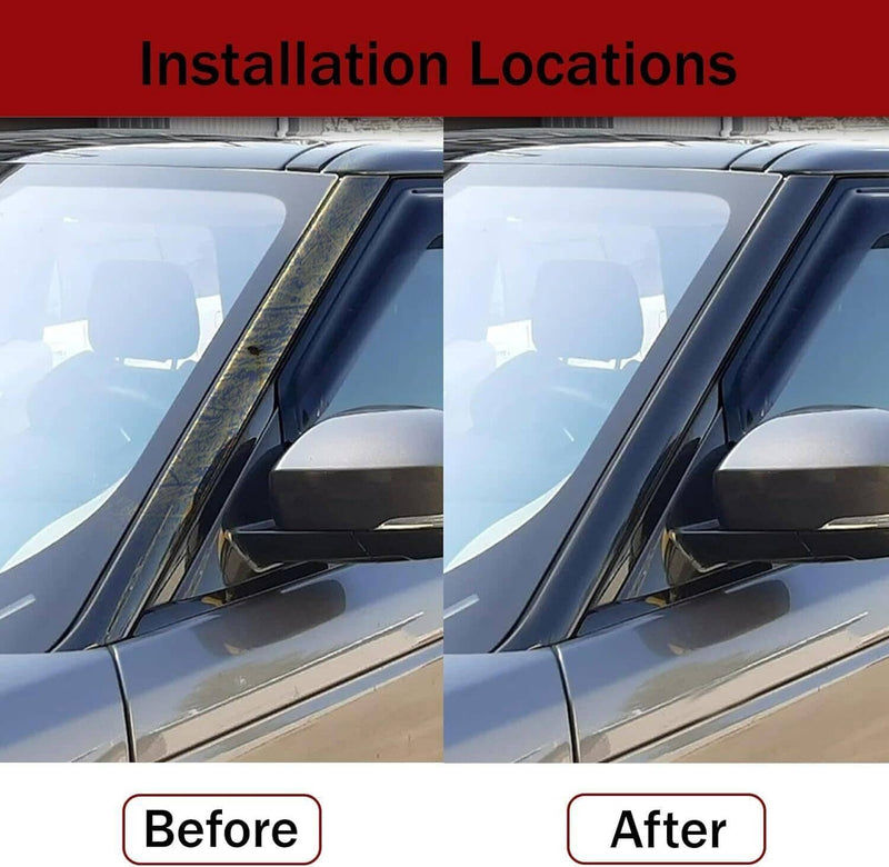 Front Windshield Post Trim Right Left for Mini Cooper R50 R52 R53