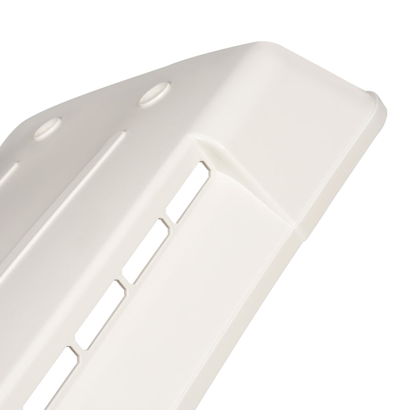 65528 White Vent Cover w/ Mounting Hardware for Dometic Refrigerator Vents
