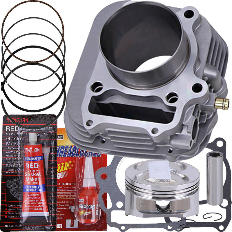 TRX300EX Top End Rebuild Kit Cylinder Piston Gaskets 80mm for Honda 1993-2008