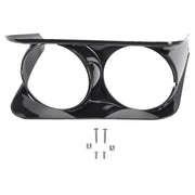 DURAFORCE Black Headlight Bezel Trim Driver Side LH for Chevrolet C3 Corvette 1968-1982