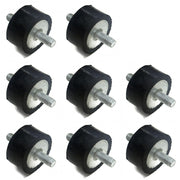 DURAFORCE Fender Deck Rubber Isolator Mounts for John Deere M76270 Tractor 8 Piece