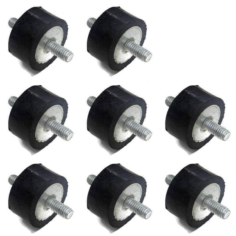 DURAFORCE Fender Deck Rubber Isolator Mounts for John Deere M76270 Tractor 8 Piece
