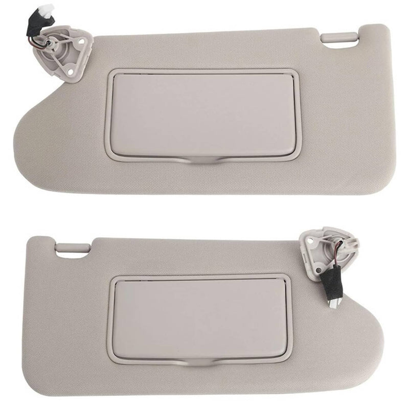 Sun Visors w/ Lighted Right & Left Fit for 2013-2018 Nissan Altima 2.5L 3.5L