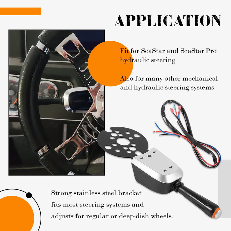 PT1000-1P Pro Bezel Control Switch Blinker Trim Jack Plate for Seastar