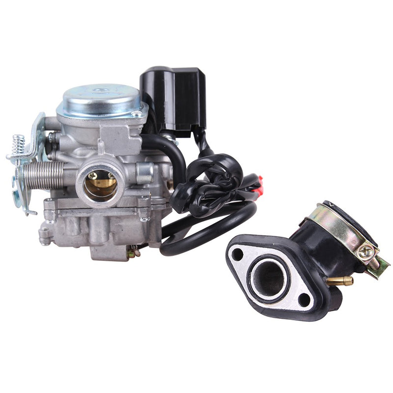 GY6 18MM Carburetor Performance for 49cc 50cc 4 Stroke Scooter Taotao 139QMB