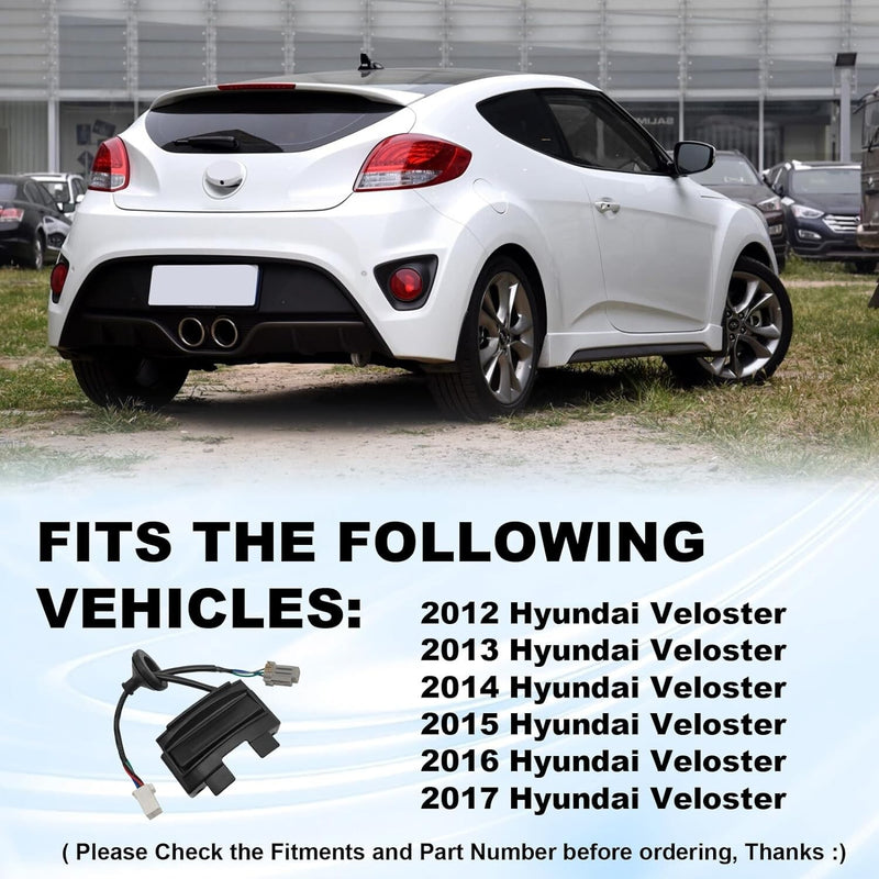 81260-2V010 Hatch Release Button Rear Trunk Latch for 2012-2017 Hyundai Veloster
