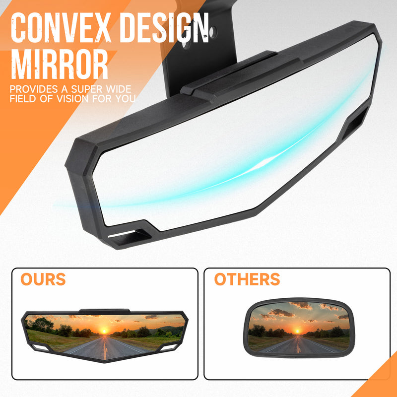 UTV Rear View Center Mirror for Polaris Ranger XP 1000 Crew Diesel XP 900