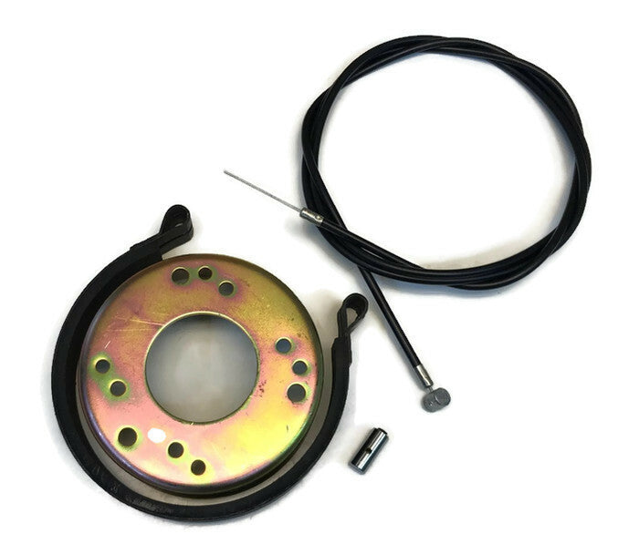 4 1/2 Brake Drum Band and Cable Kit for Manco Oregon Prime Line Stens Rotary