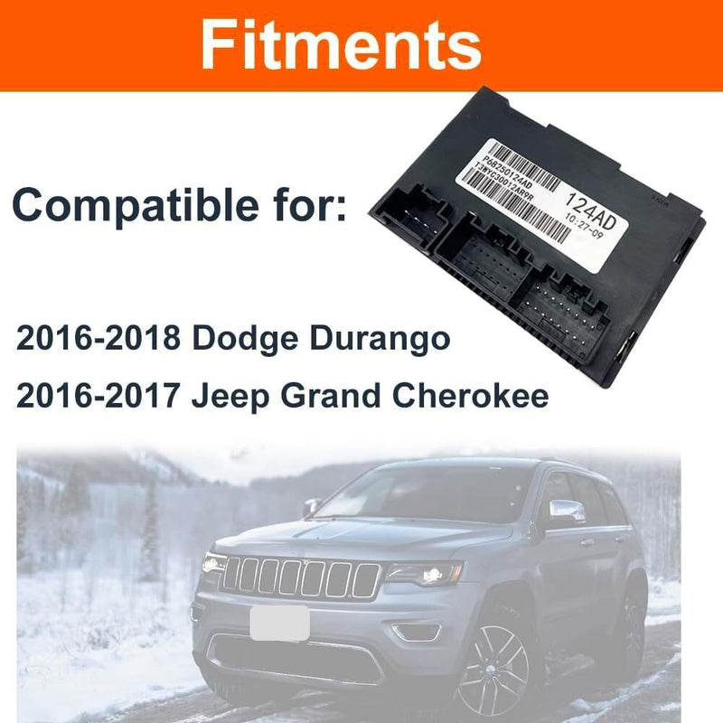 68250124AD Transfer Case Control Module for Dodge Jeep Grand Cherokee 2016-2018