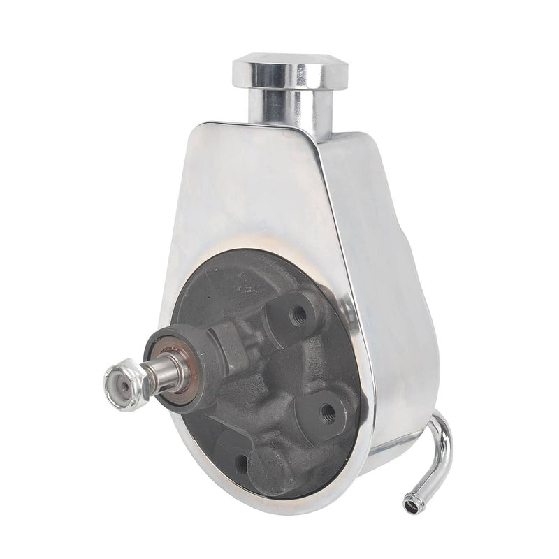 Chrome Power Steering Pump Bracket Pulley Kit for SBC Chevy 350 305