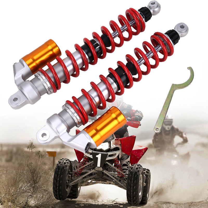 2x 410mm Adjustable Front Air Shock Absorber for Honda TRX400EX TRX450R TRX450ER