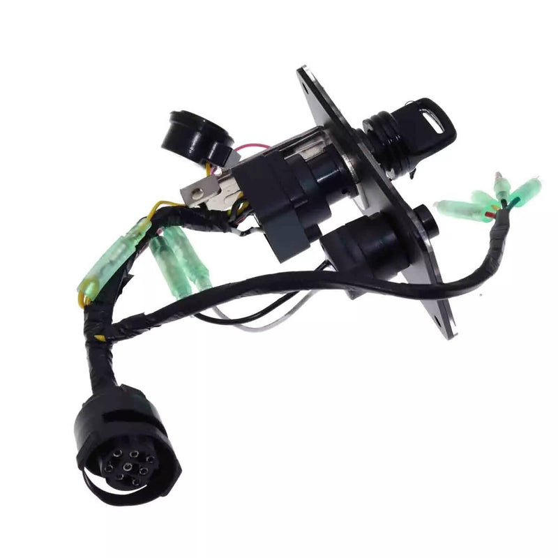 DURAFORCE 704-82570-12-00 Single Engine Key Switch Assembly Panel for Yamaha Outboard