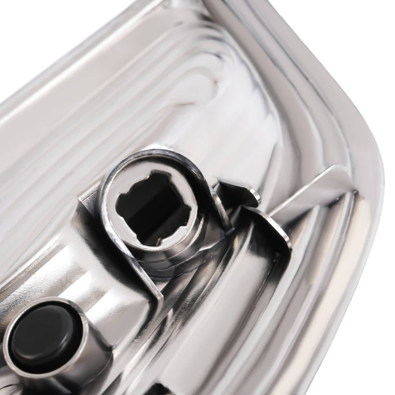 DURAFORCE Smoke Lens Chrome Trim Corner Lights Lamps for Toyota Tacoma 2001-2004 Pair