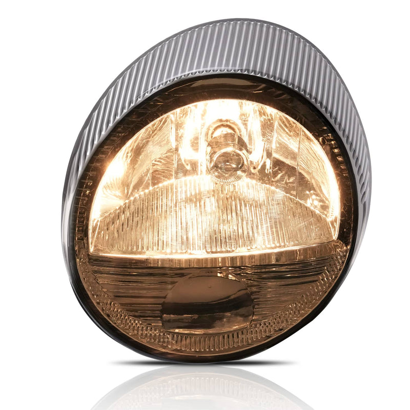 DURAFORCE Left Driver Side Headlight Assembly Clear for Ford Thunderbird 2002-2005 W/Bulb