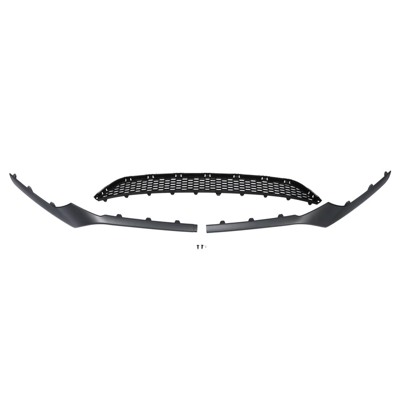 DURAFORCE Front Bumper Face Bar Lower Grille Kit for Hyundai Sonata Sport Sedan 2015-2017