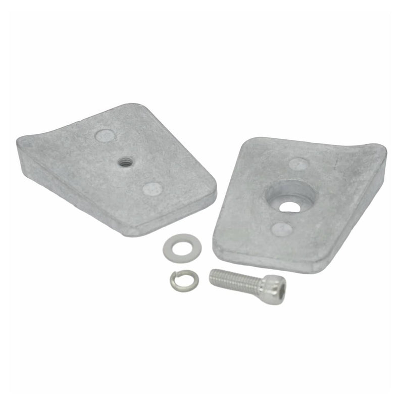 DURAFORCE 434029 Anode Zinc Double Plate for Johnson Evinrude 20HP-35HP 1991-2005