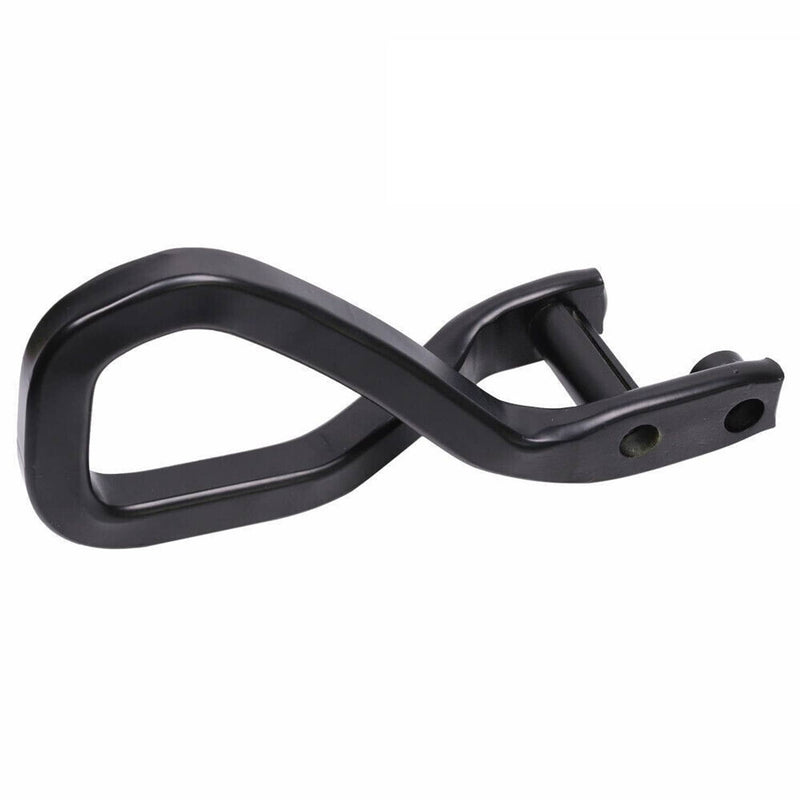 Front Tow Recovery Hooks Set with Bolts for GMC Sierra 1500 2019-2021 Black 2Pcs